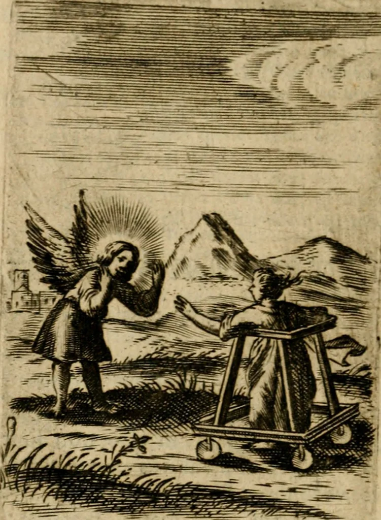 An illustration from Pia desideria, 1670, leaf 95