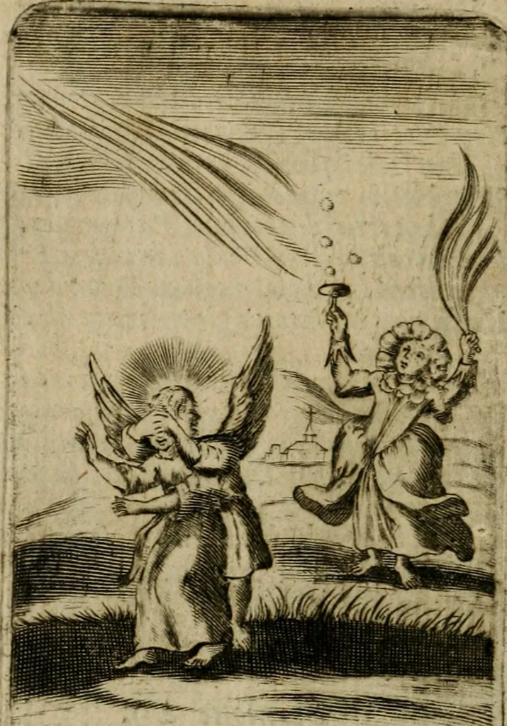 An illustration from Pia desideria, 1679, leaf 103