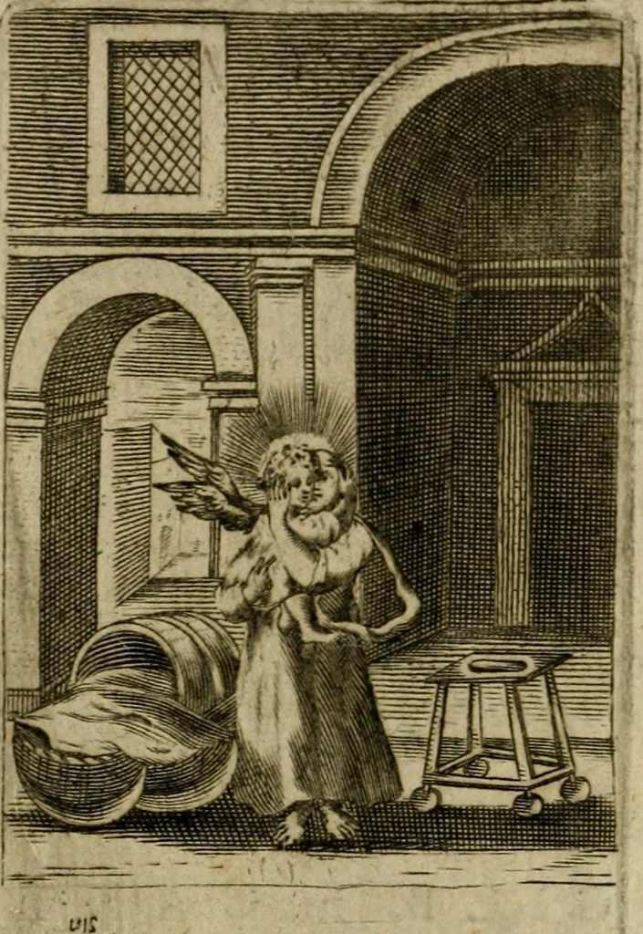 An illustration from Pia desideria, 1679, leaf 119