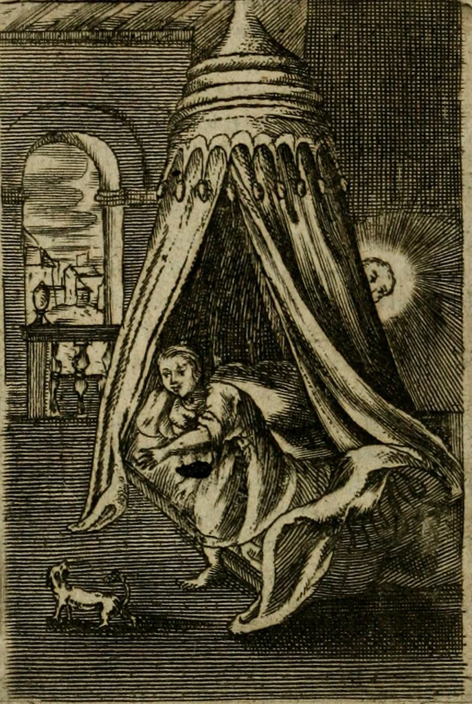 An illustration from Pia desideria, 1679, leaf 127