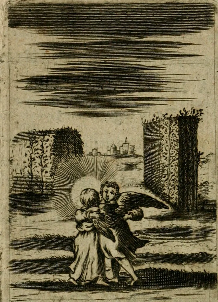 An illustration from Pia desideria, 1679, leaf 131
