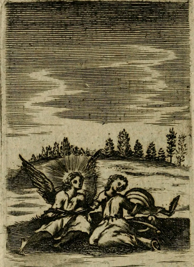 An illustration from Pia desideria, 1679, leaf 143