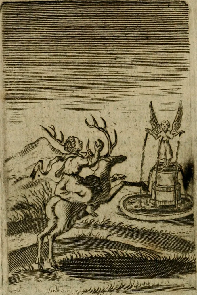 An illustration from Pia desideria, 1679, leaf 189