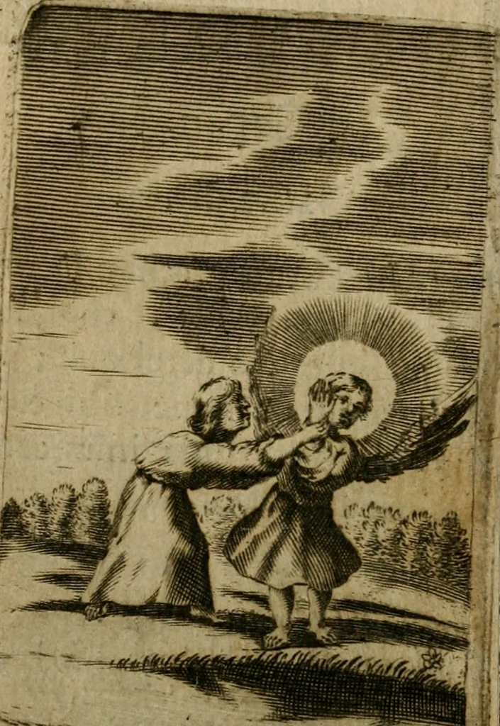 An illustration from Pia desideria, 1679, leaf 51