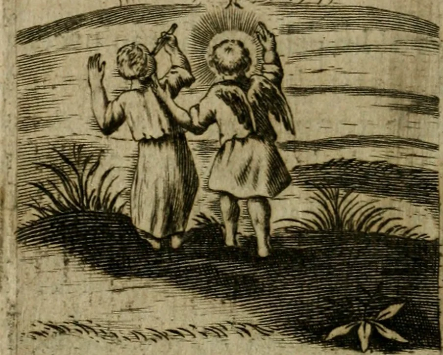 An illustration from Pia desideria, 1679, leaf 79