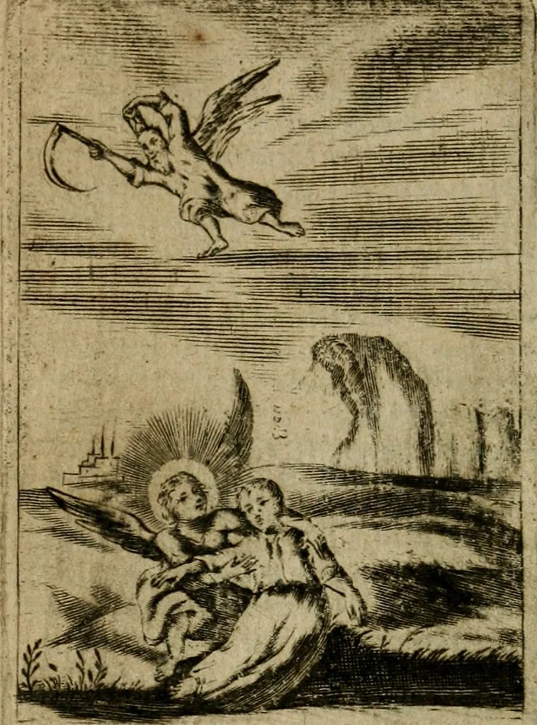 An illustration from Pia desideria, 1679, leaf 83