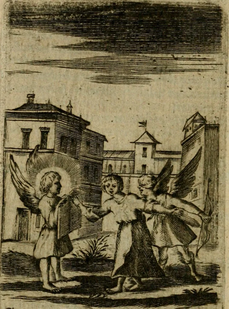 An illustration from Pia desideria, 1679, leaf 87