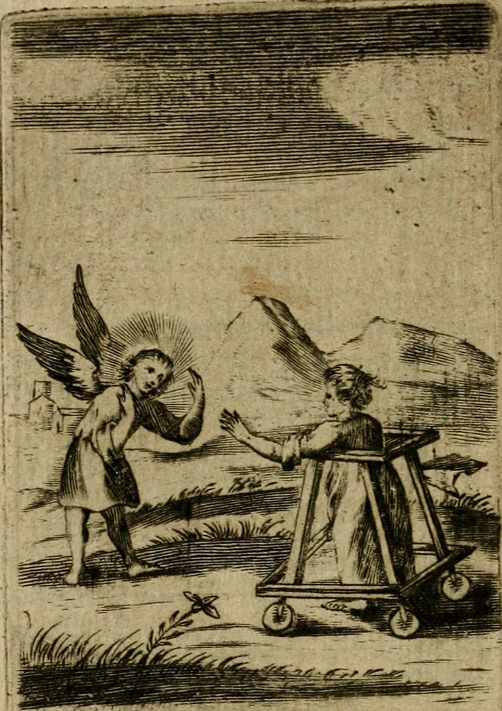 An illustration from Pia desideria, 1679, leaf 95