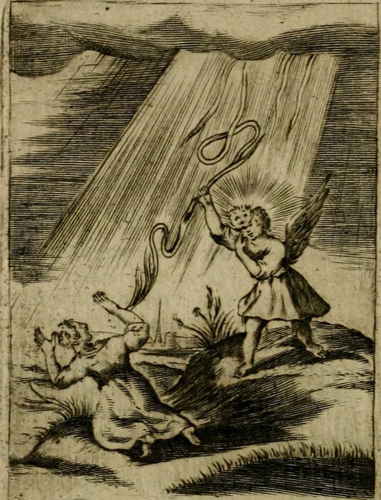 An illustration from Pia desideria, 1679, leaf 99