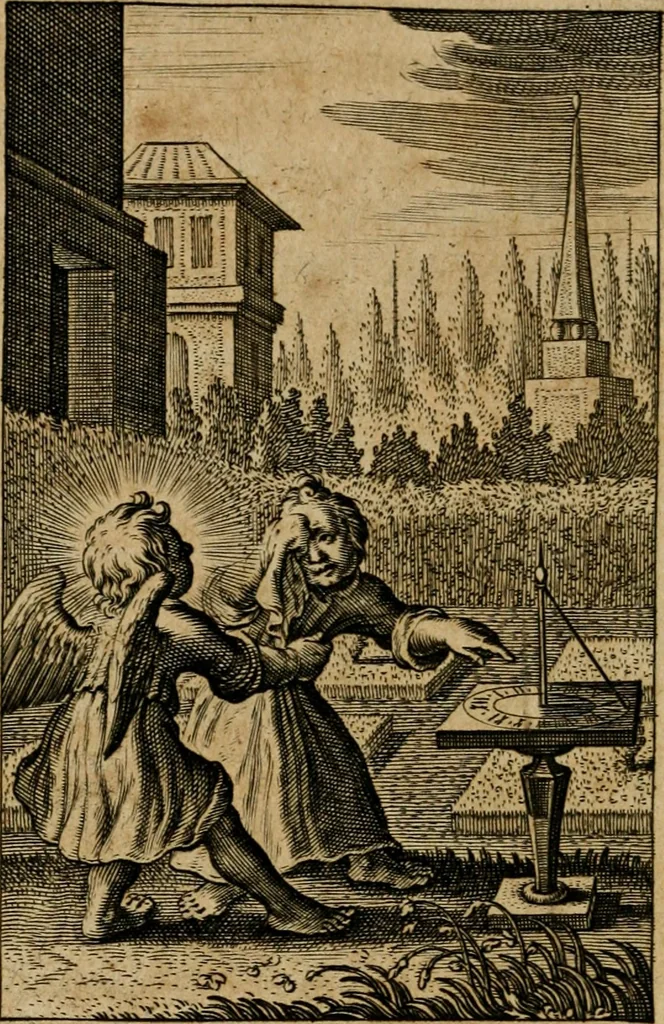 An illustration from Pia desideria : lib. iii. ad Vrbanum VIII, 1632, leaf 147