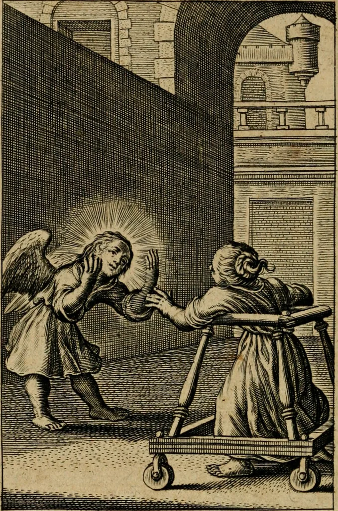 An illustration from Pia desideria : lib. iii. ad Vrbanum VIII, 1632, leaf 199