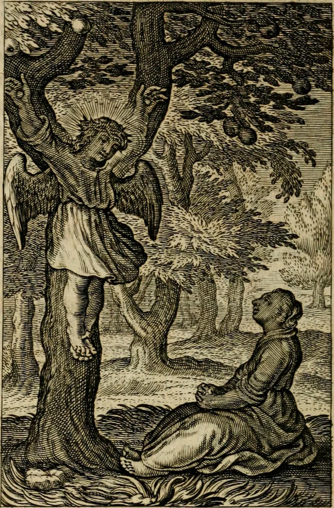 An illustration from Pia desideria : lib. iii. ad Vrbanum VIII, 1632, leaf 309