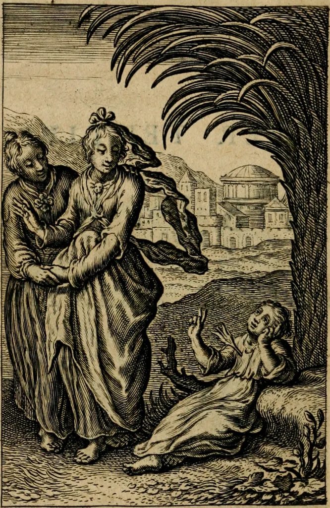 An illustration from Pia desideria : lib. iii. ad Vrbanum VIII, 1632, leaf 329