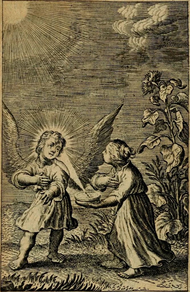 An illustration from Pia desideria : lib. iii. ad Vrbanum VIII, 1632, leaf 357