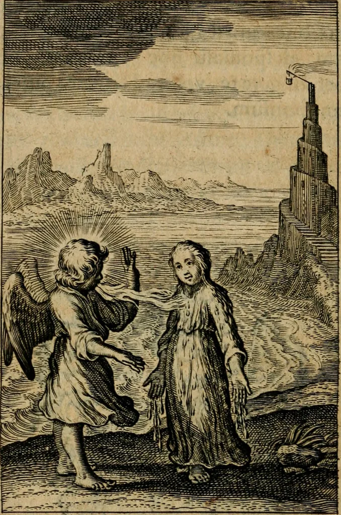 An illustration from Pia desideria : lib. iii. ad Vrbanum VIII, 1632, leaf 365
