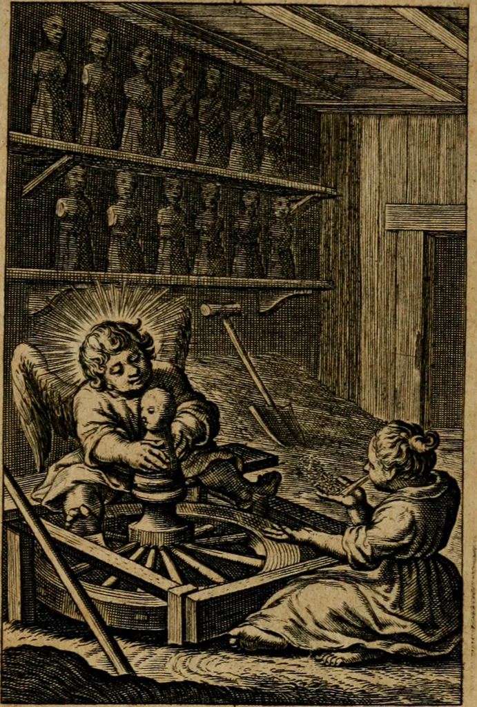 An illustration from Pia desideria : lib. iii. ad Vrbanum VIII, 1632, leaf 79