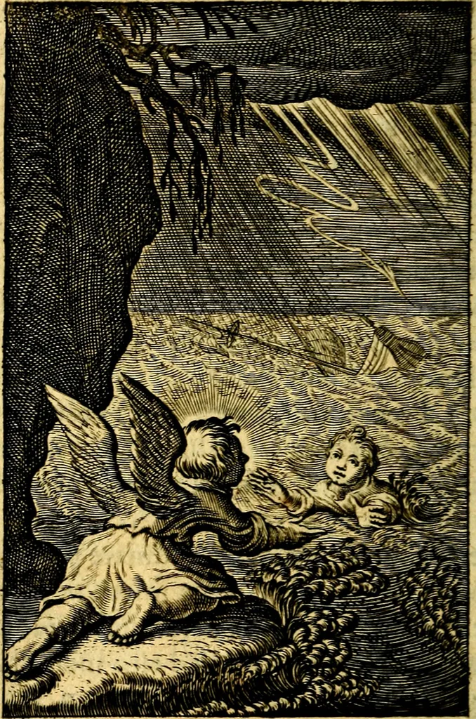 An illustration from Pia desideria. : lib. iii. ad Urbanum VIII., 1632, leaf 125