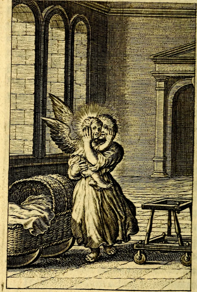 An illustration from Pia desideria. : lib. iii. ad Urbanum VIII., 1632, leaf 253