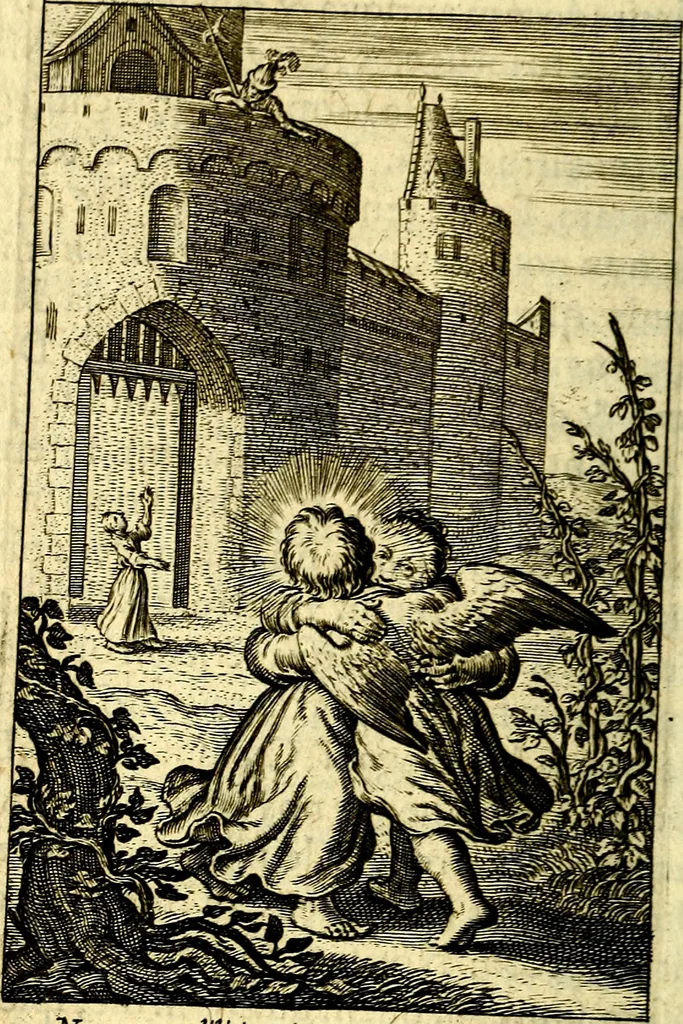 An illustration from Pia desideria. : lib. iii. ad Urbanum VIII., 1632, leaf 285