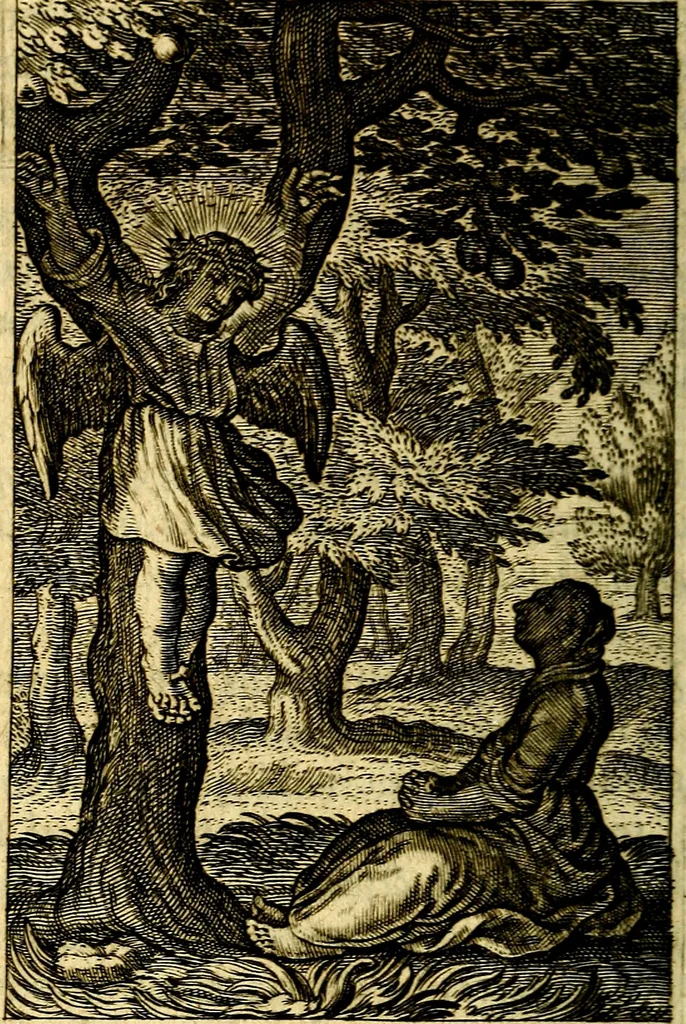 An illustration from Pia desideria. : lib. iii. ad Urbanum VIII., 1632, leaf 305