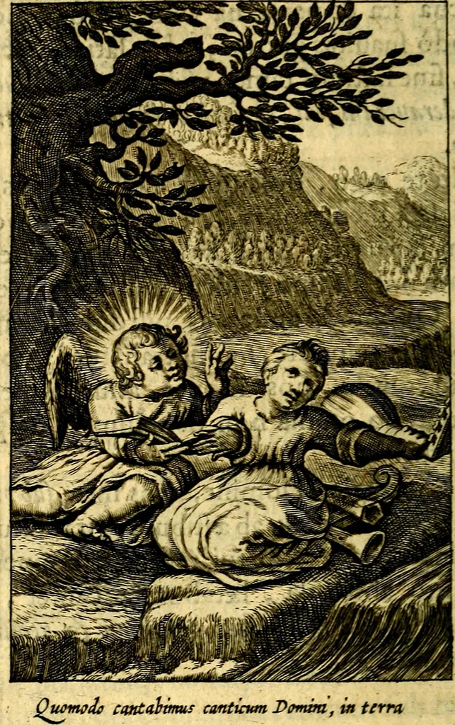 An illustration from Pia desideria. : lib. iii. ad Urbanum VIII., 1632, leaf 315