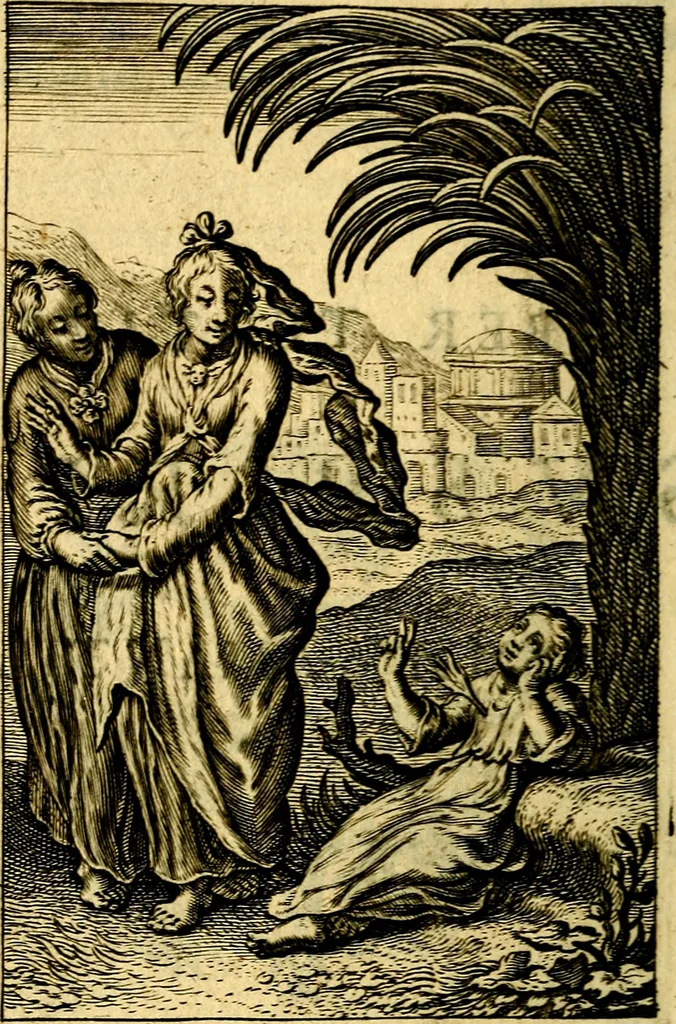 An illustration from Pia desideria. : lib. iii. ad Urbanum VIII., 1632, leaf 325
