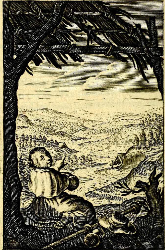 An illustration from Pia desideria. : lib. iii. ad Urbanum VIII., 1632, leaf 381