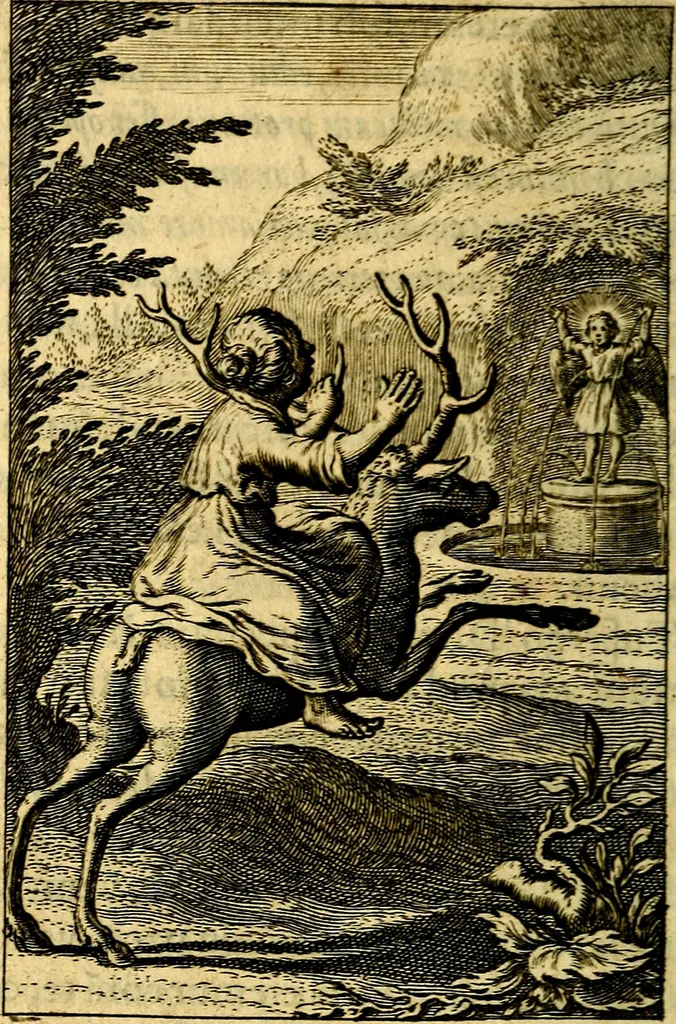 An illustration from Pia desideria. : lib. iii. ad Urbanum VIII., 1632, leaf 421