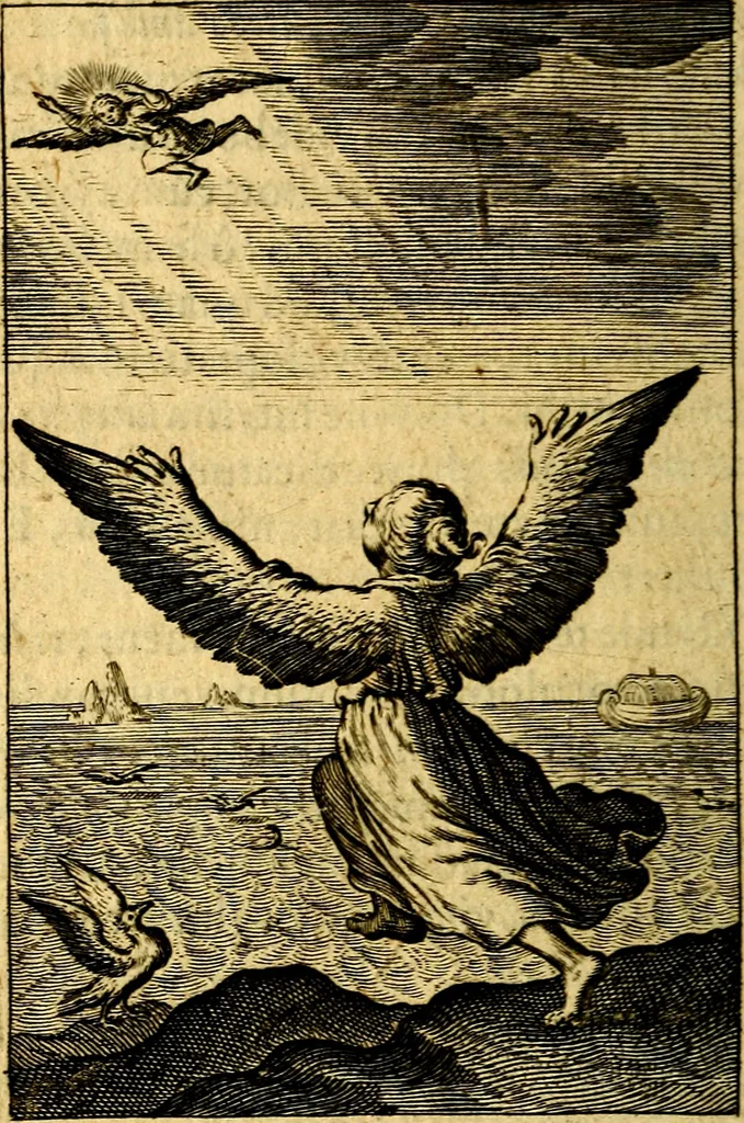 An illustration from Pia desideria. : lib. iii. ad Urbanum VIII., 1632, leaf 441