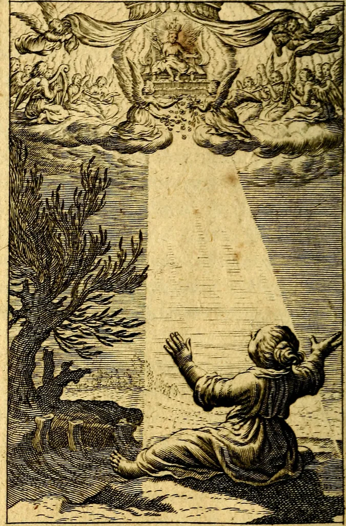 An illustration from Pia desideria. : lib. iii. ad Urbanum VIII., 1632, leaf 451