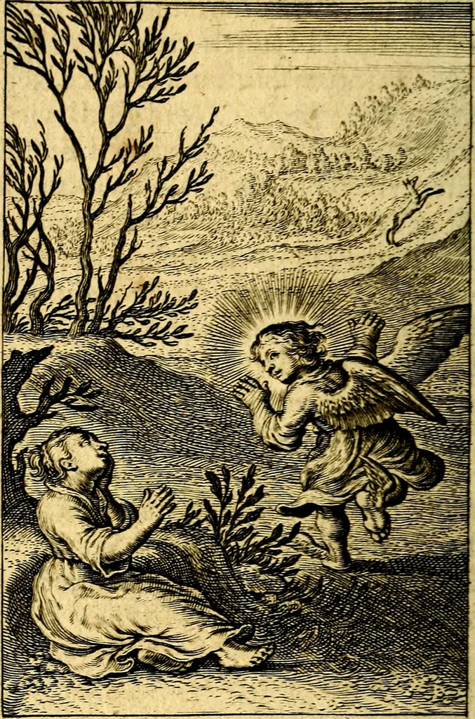 An illustration from Pia desideria. : lib. iii. ad Urbanum VIII., 1632, leaf 463
