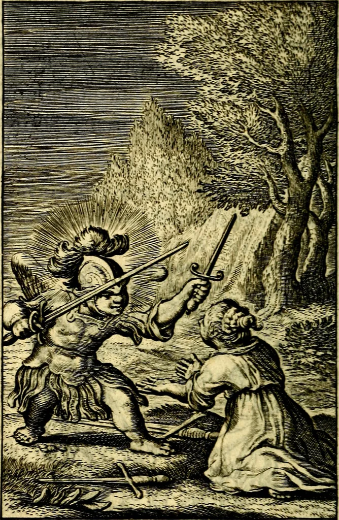 An illustration from Pia desideria. : lib. iii. ad Urbanum VIII., 1632, leaf 85