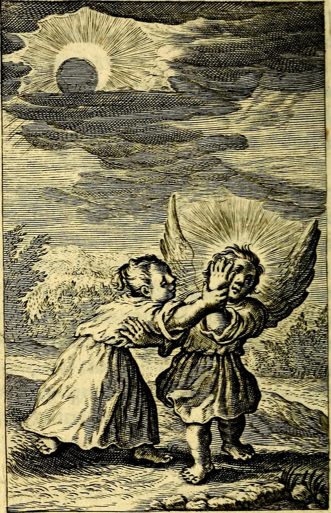 An illustration from Pia desideria. : lib. iii. ad Urbanum VIII., 1632, leaf 93