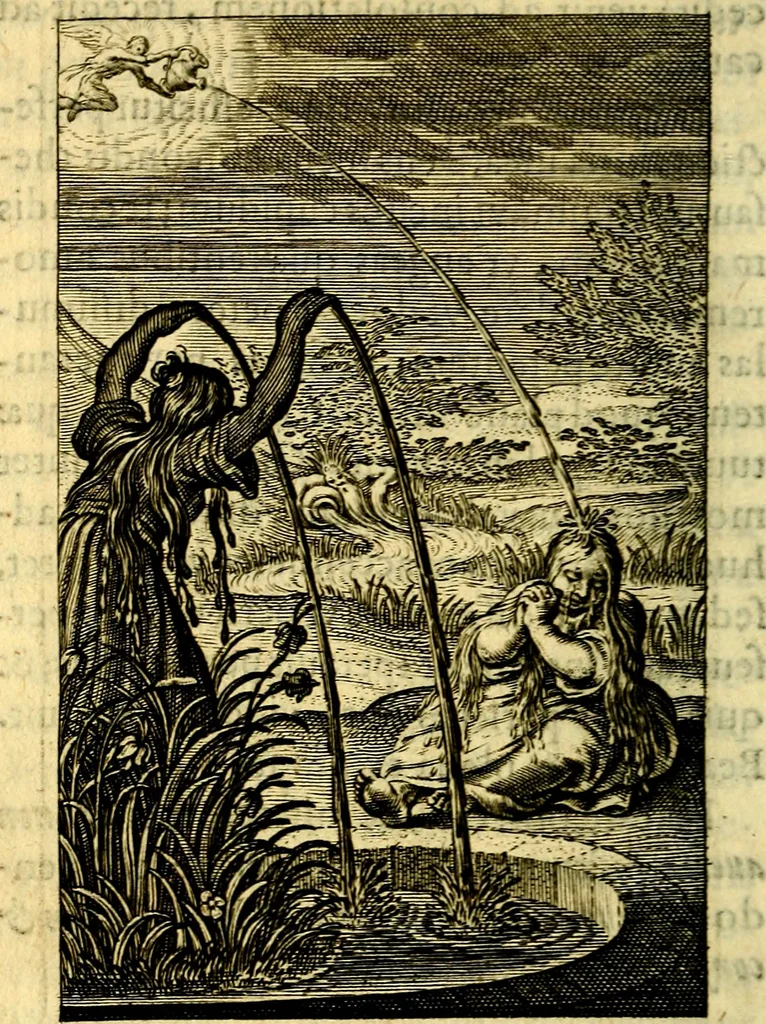 An illustration from Pia desideria. : lib. iii. ad Urbanum VIII., 1632, leaf 99