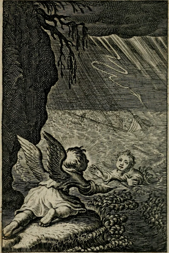 An illustration from Pia desideria. : Lib. iii. ad Vrbanvm VIII., 1632, leaf 125