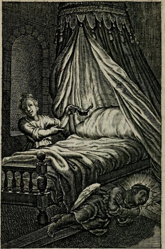 An illustration from Pia desideria. : Lib. iii. ad Vrbanvm VIII., 1632, leaf 263