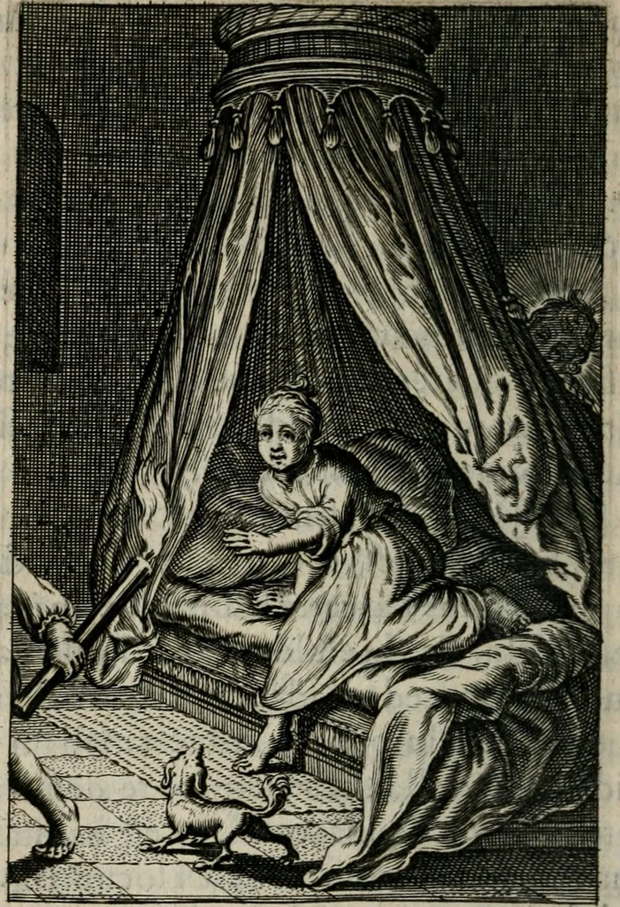 An illustration from Pia desideria. : Lib. iii. ad Vrbanvm VIII., 1632, leaf 275