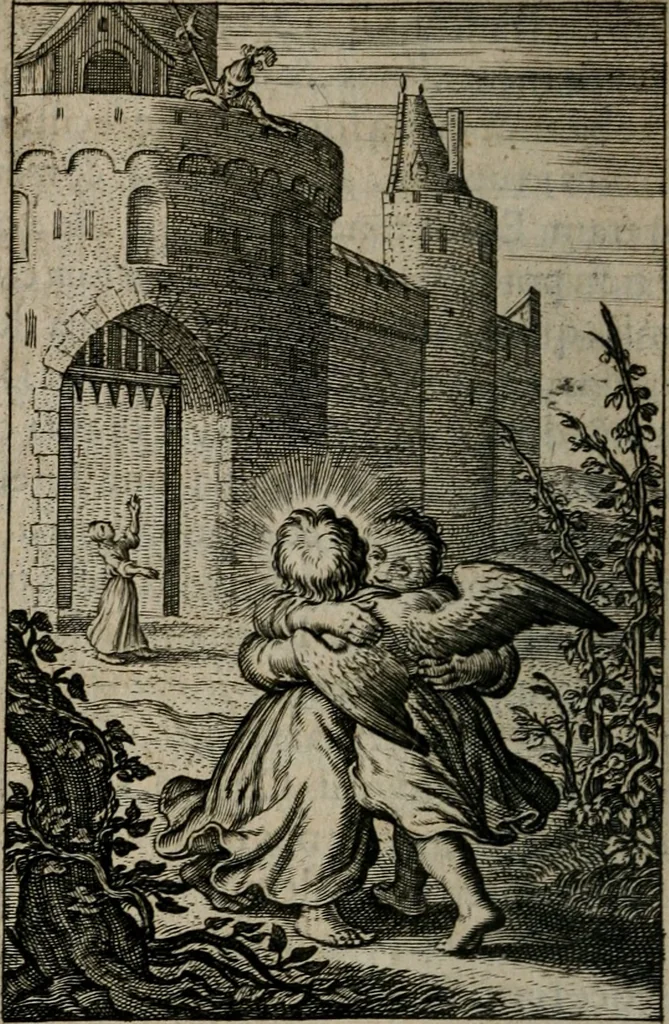 An illustration from Pia desideria. : Lib. iii. ad Vrbanvm VIII., 1632, leaf 285