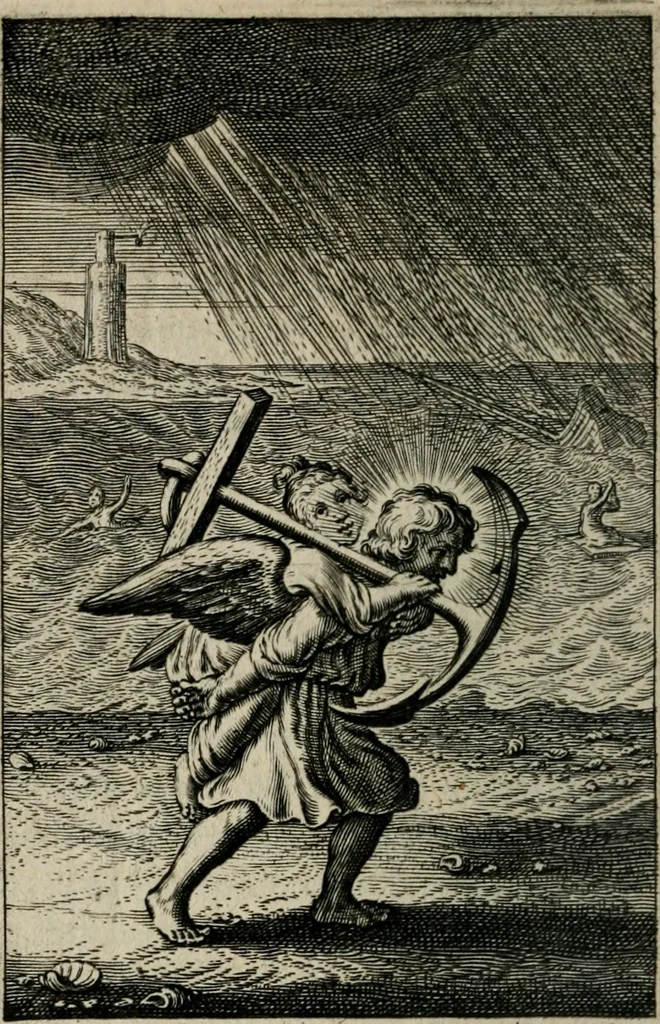 An illustration from Pia desideria. : Lib. iii. ad Vrbanvm VIII., 1632, leaf 295