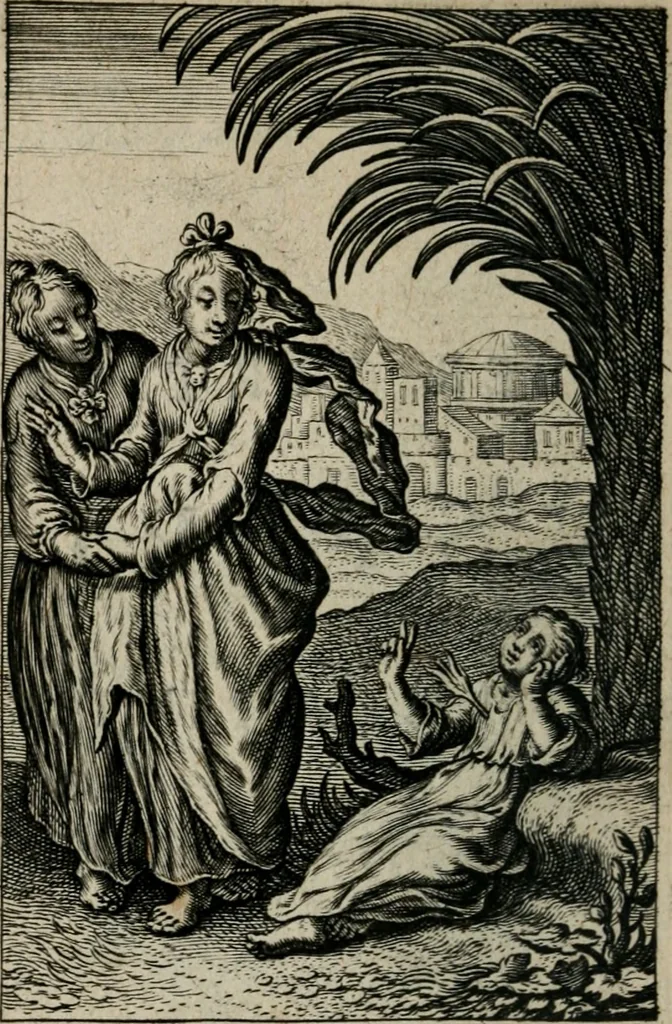 An illustration from Pia desideria. : Lib. iii. ad Vrbanvm VIII., 1632, leaf 325