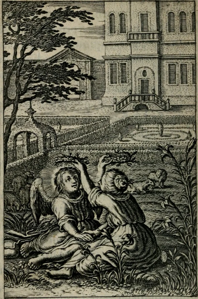 An illustration from Pia desideria. : Lib. iii. ad Vrbanvm VIII., 1632, leaf 341