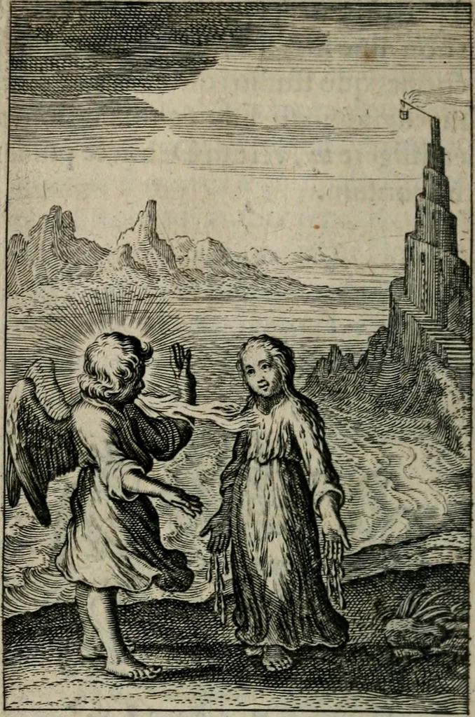 An illustration from Pia desideria. : Lib. iii. ad Vrbanvm VIII., 1632, leaf 361