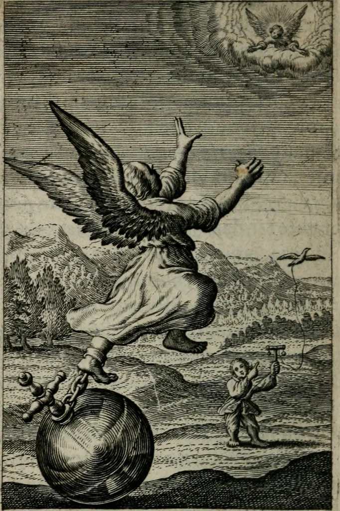 An illustration from Pia desideria. : Lib. iii. ad Vrbanvm VIII., 1632, leaf 403