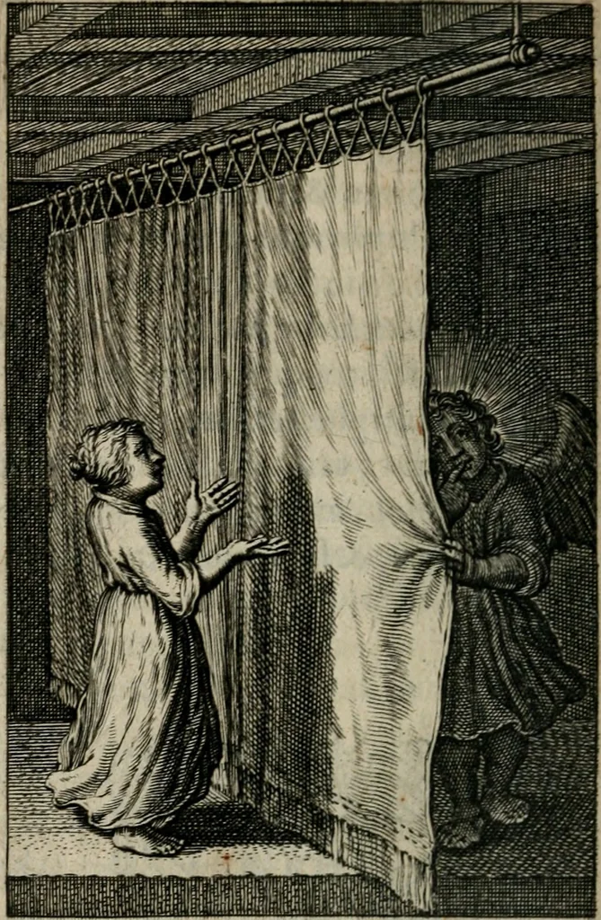 An illustration from Pia desideria. : Lib. iii. ad Vrbanvm VIII., 1632, leaf 431