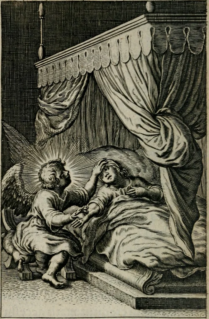 An illustration from Pia desideria. : Lib. iii. ad Vrbanvm VIII., 1632, leaf 53