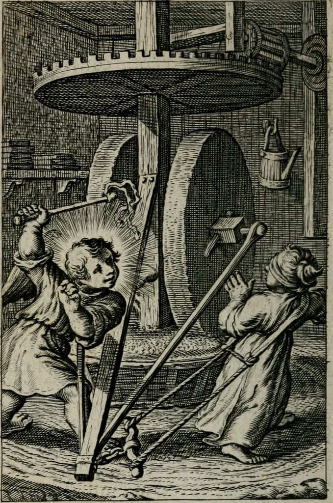 An illustration from Pia desideria. : Lib. iii. ad Vrbanvm VIII., 1632, leaf 65