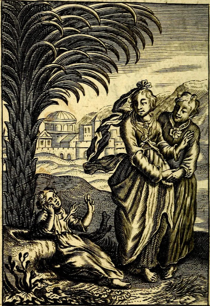 An illustration from Pia desideria; or, Divine addresses, in three books. Illustrated with XLVII. copper-plates, 1690, leaf 165