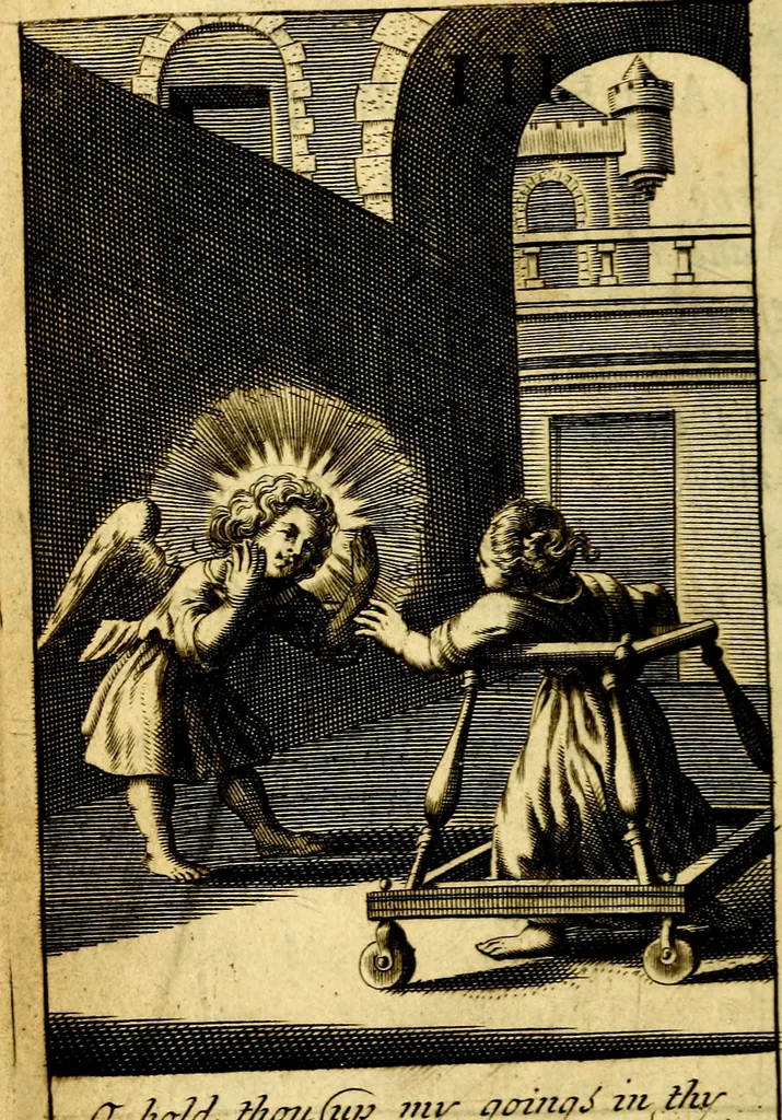 An illustration from Pia desideria: or, Divine addresses, : in three books. Illustrated with XLVII. copper-plates., 1686, leaf 119