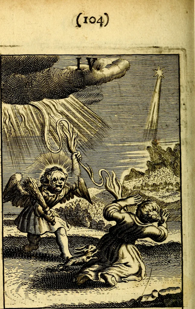 An illustration from Pia desideria: or, Divine addresses, : in three books. Illustrated with XLVII. copper-plates., 1686, leaf 125