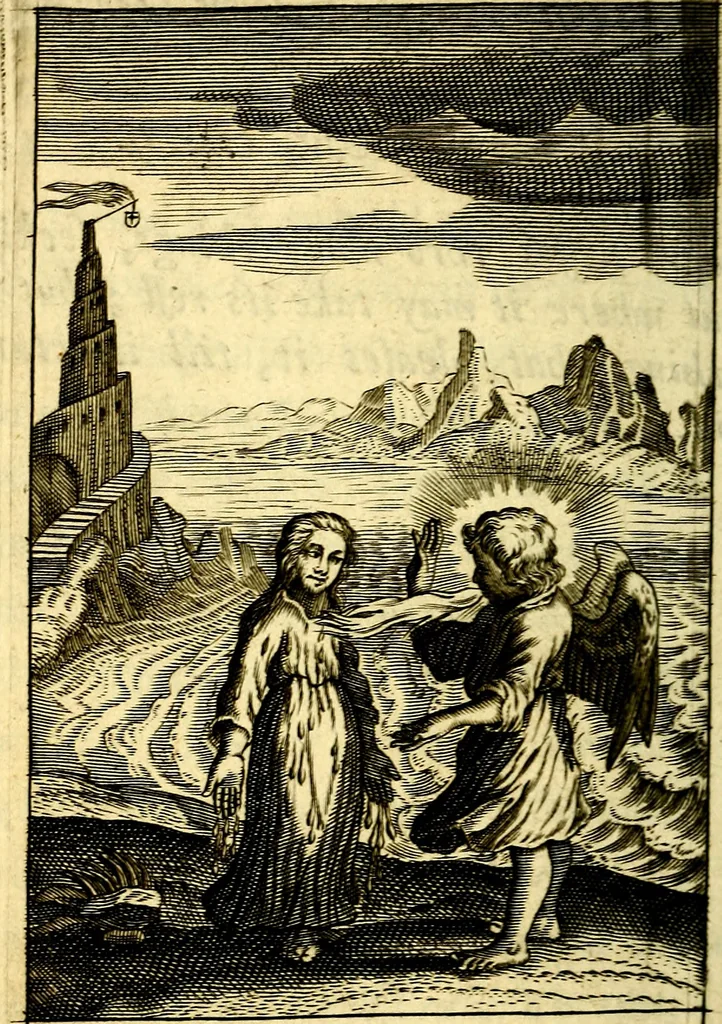 An illustration from Pia desideria: or, Divine addresses, : in three books. Illustrated with XLVII. copper-plates., 1686, leaf 219
